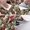 Self-adhesive floral wall stickers are waterproof and moisture-proof details Picture
